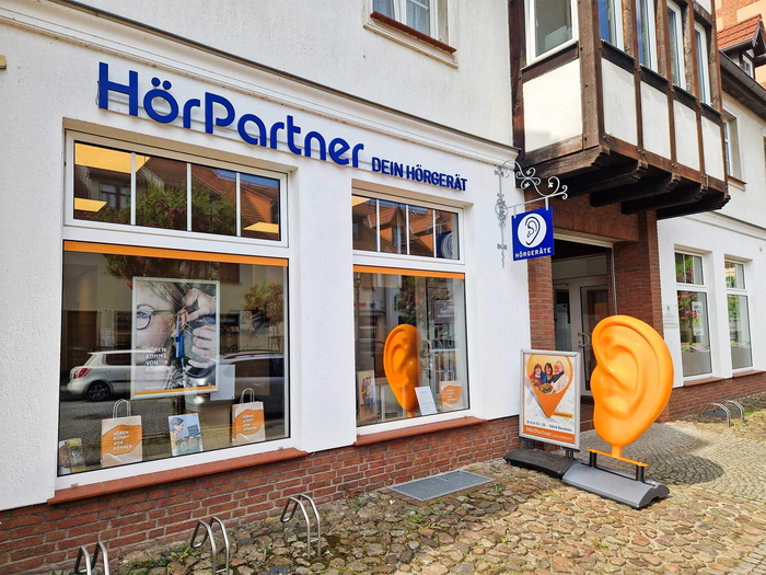 Außenansicht der HörPartner Filiale in Beeskow
