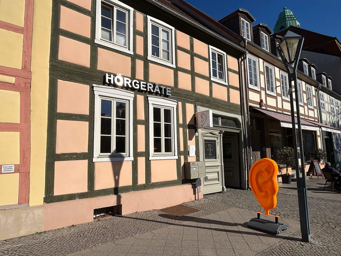 Außenansicht der HörPartner Filiale in Kyritz